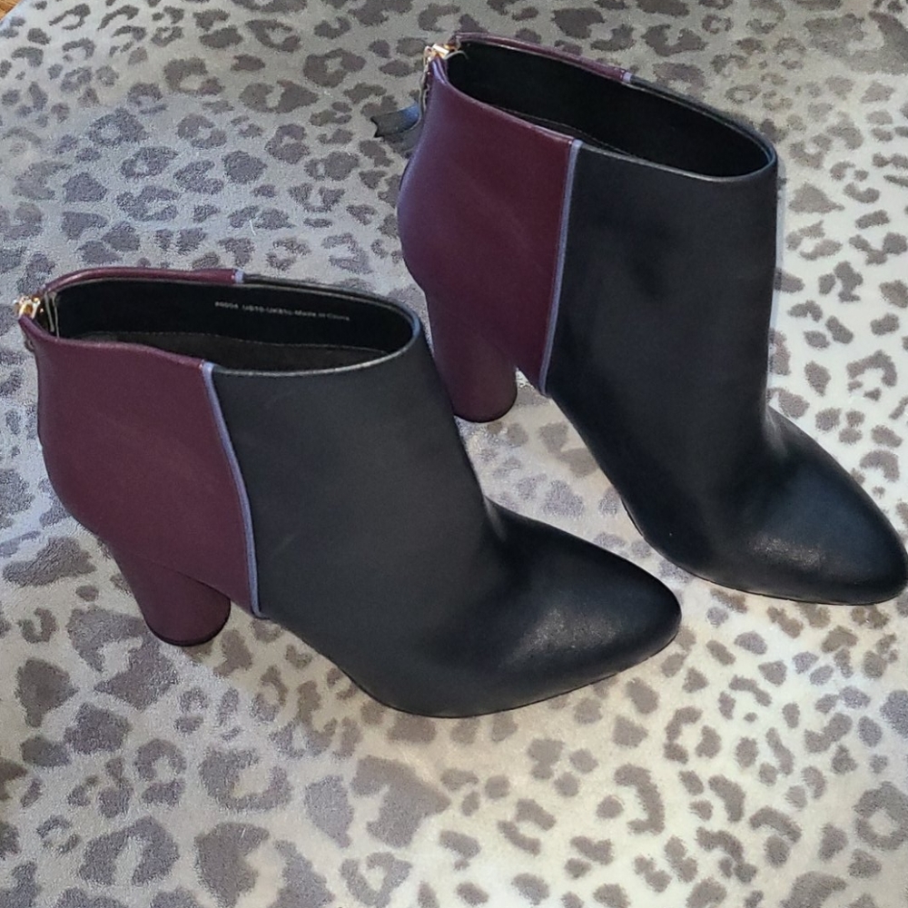 Cabi booties Cabi Bisset Cylinder Heel